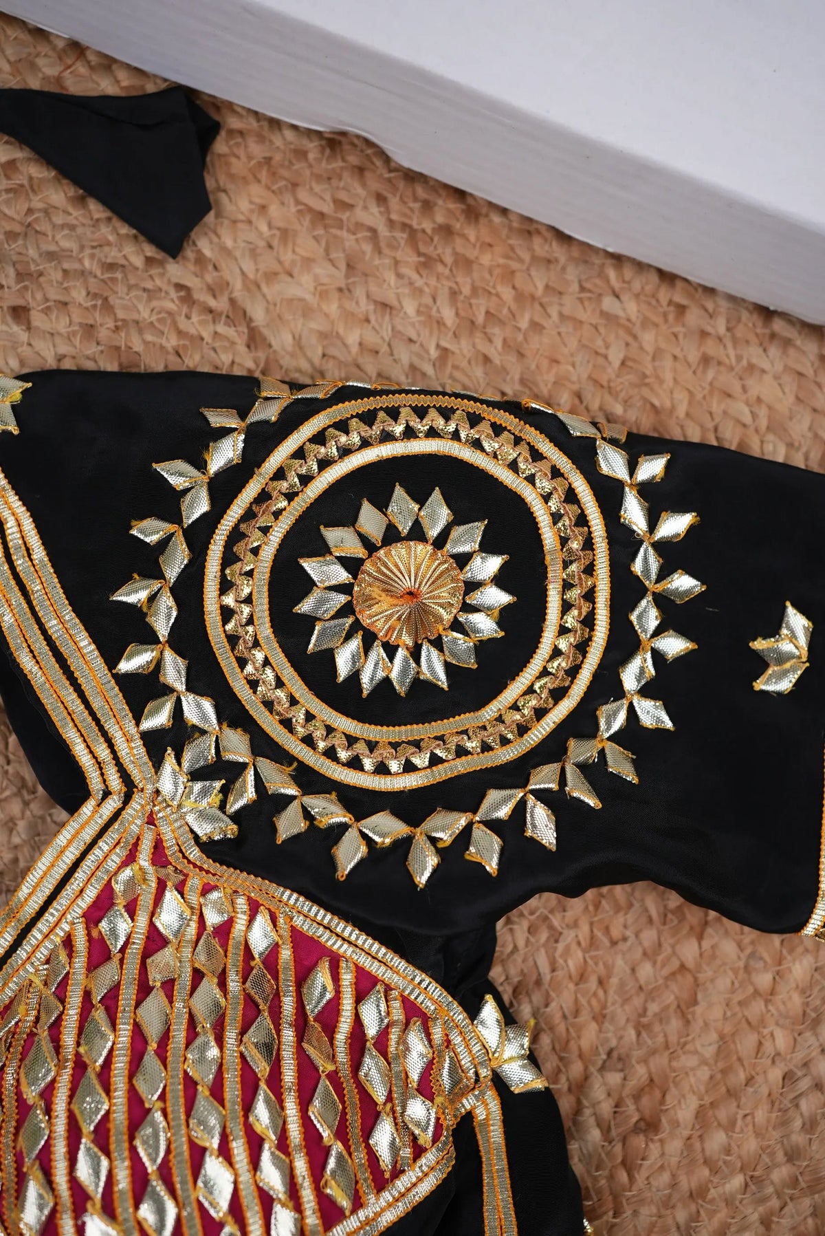 Kajal Rajasthani Aangi Blouse With Kacchi Gota Patti Handwork (PRE-BOOKING ITEM)