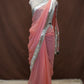 RAJASTRHANI KACHI GOTA WORK SAREE WITH TRENDING LACE (WITH BLOUSE) ##SR625