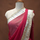 RAJASTRHANI KACHI GOTA WORK SAREE WITH TRENDING LACE (WITH BLOUSE) ##SR625