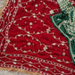 RAJPUTI SAREE WITH GOTA PATTI HANDWORK  WITH RAJASTHANI GOTA PATTI AANGI BLOUISE  ##SR400