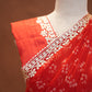 RAJASTHANI BANDHANI SAREE WITH GOTA PATTI WORK (WITH BLOUSE) ##SR626