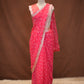 RAJASTHANI BANDHANI SAREE WITH GOTA PATTI WORK (WITH BLOUSE) ##SR626