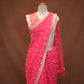 RAJASTHANI BANDHANI SAREE WITH GOTA PATTI WORK (WITH BLOUSE) ##SR626