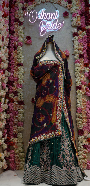 ZARDOSI HANDWORk SHEKHAWATI CHUNRI ##HC04