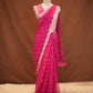 RAJASTHANI BANDHANI SAREE WITH GOTA PATTI WORK (WITH BLOUSE) ##SR626