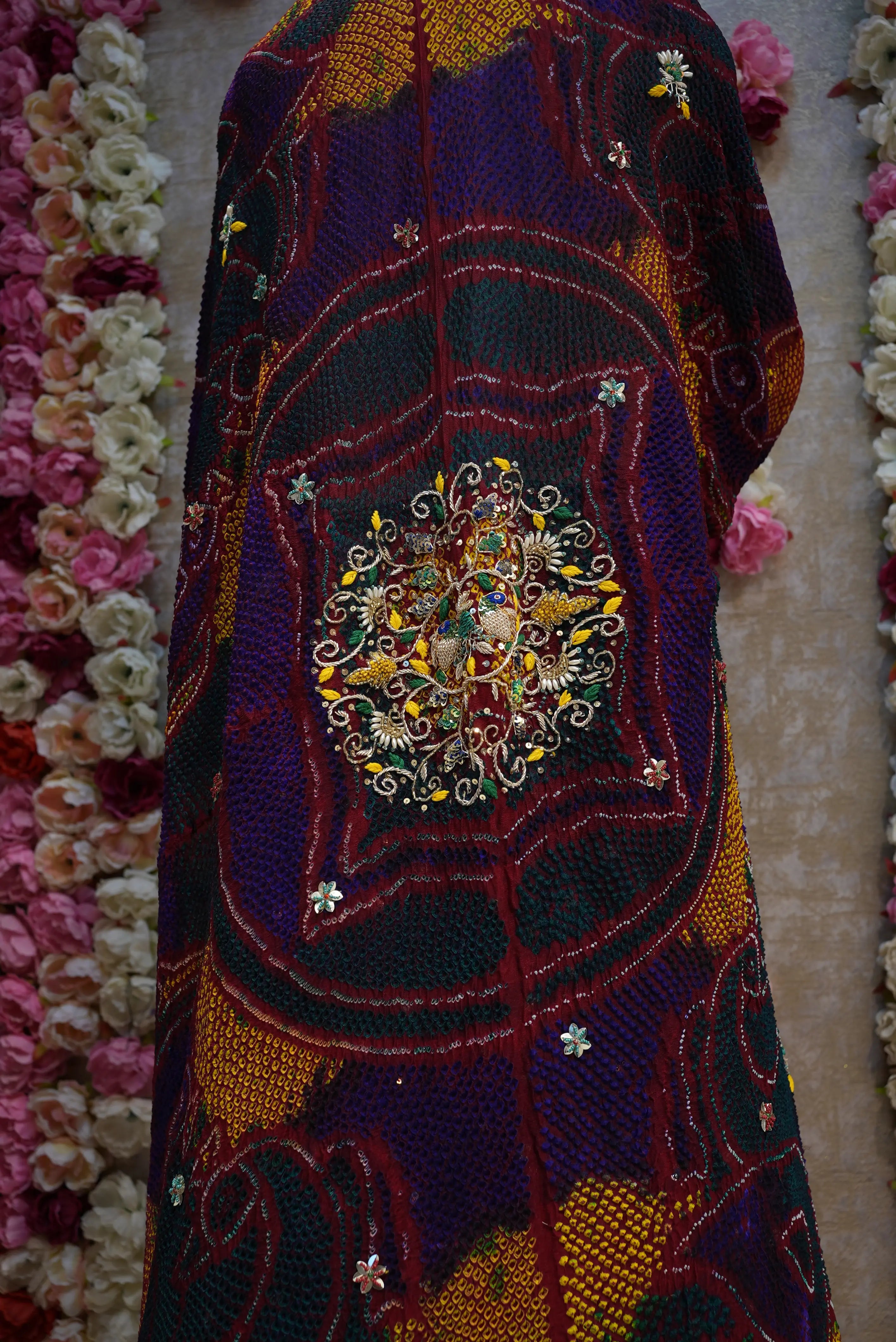 ZARDOSI HANDWORk SHEKHAWATI CHUNRI