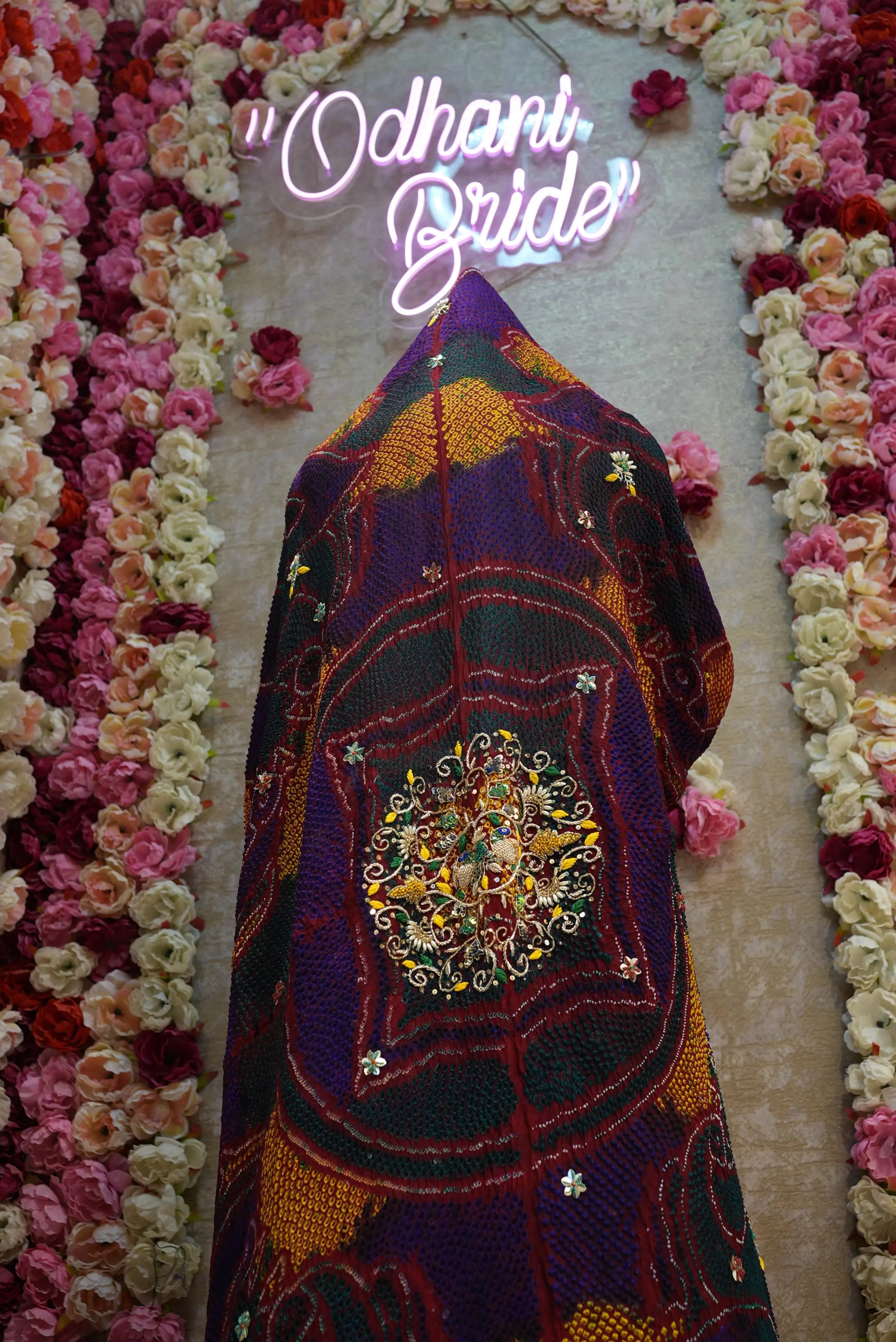 ZARDOSI HANDWORk SHEKHAWATI CHUNRI