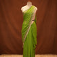 CHIFFON FABRIC DARBARI SAREE WITH AARI TARI WORK AND LASE PATTERN (WITH BLOUSE) ##SR631
