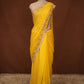 CHIFFON FABRIC DARBARI SAREE WITH AARI TARI WORK AND LASE PATTERN (WITH BLOUSE) ##SR631