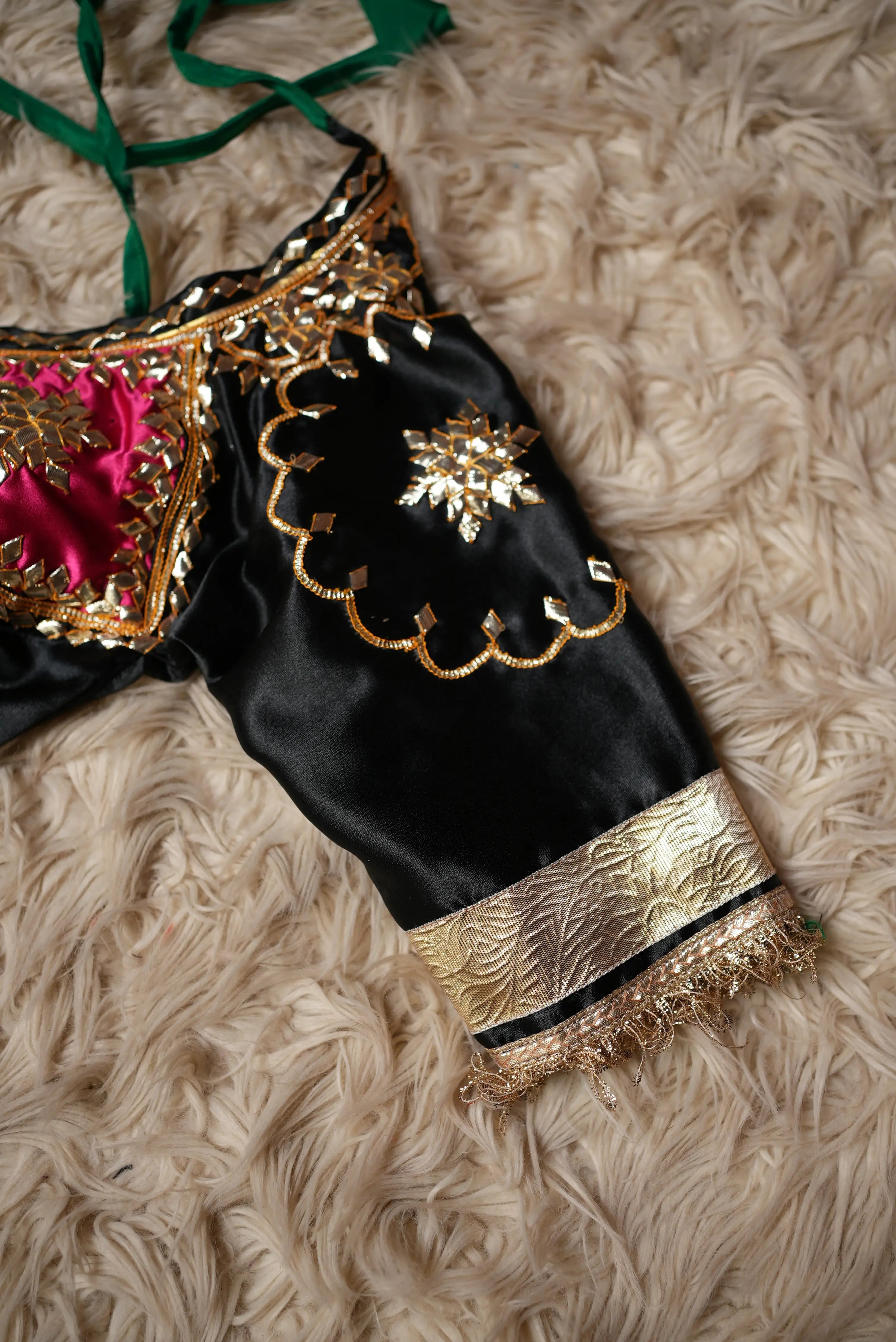 Raat Rani Angi Blouse with Gota Patti Work (PRE-BOOKING ITEM)