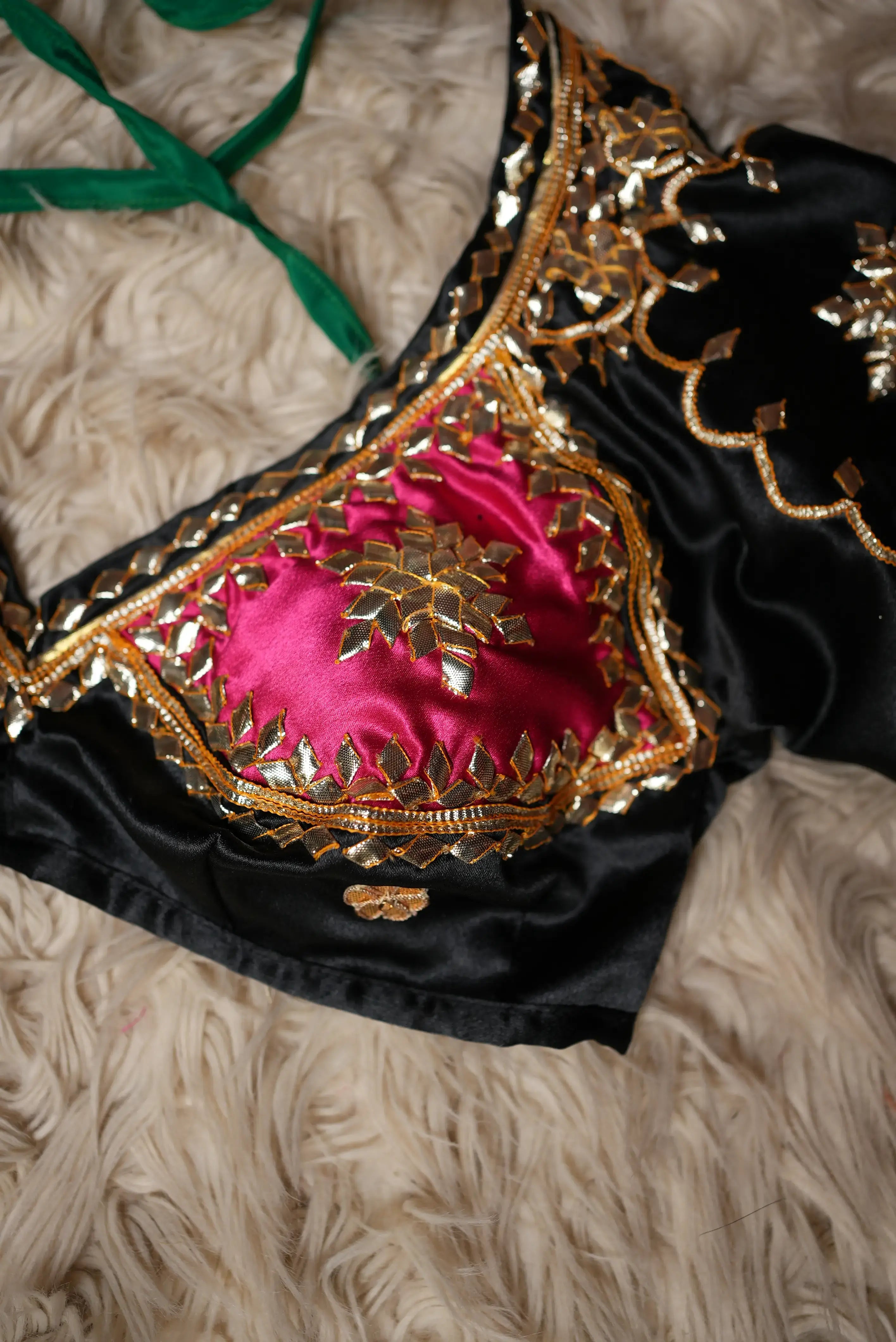 Raat Rani Angi Blouse with Gota Patti Work (PRE-BOOKING ITEM)