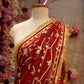 RAJPUTI SAREE WITH GOTA PATTI HANDWORK  WITH RAJASTHANI GOTA PATTI AANGI BLOUISE  ##SR400