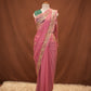 GEORGETTE FABRIC SAREE WITH AARI TARI & CUTDANA AND RESHAM WORK (WITH BLOUSE)  ##SR632