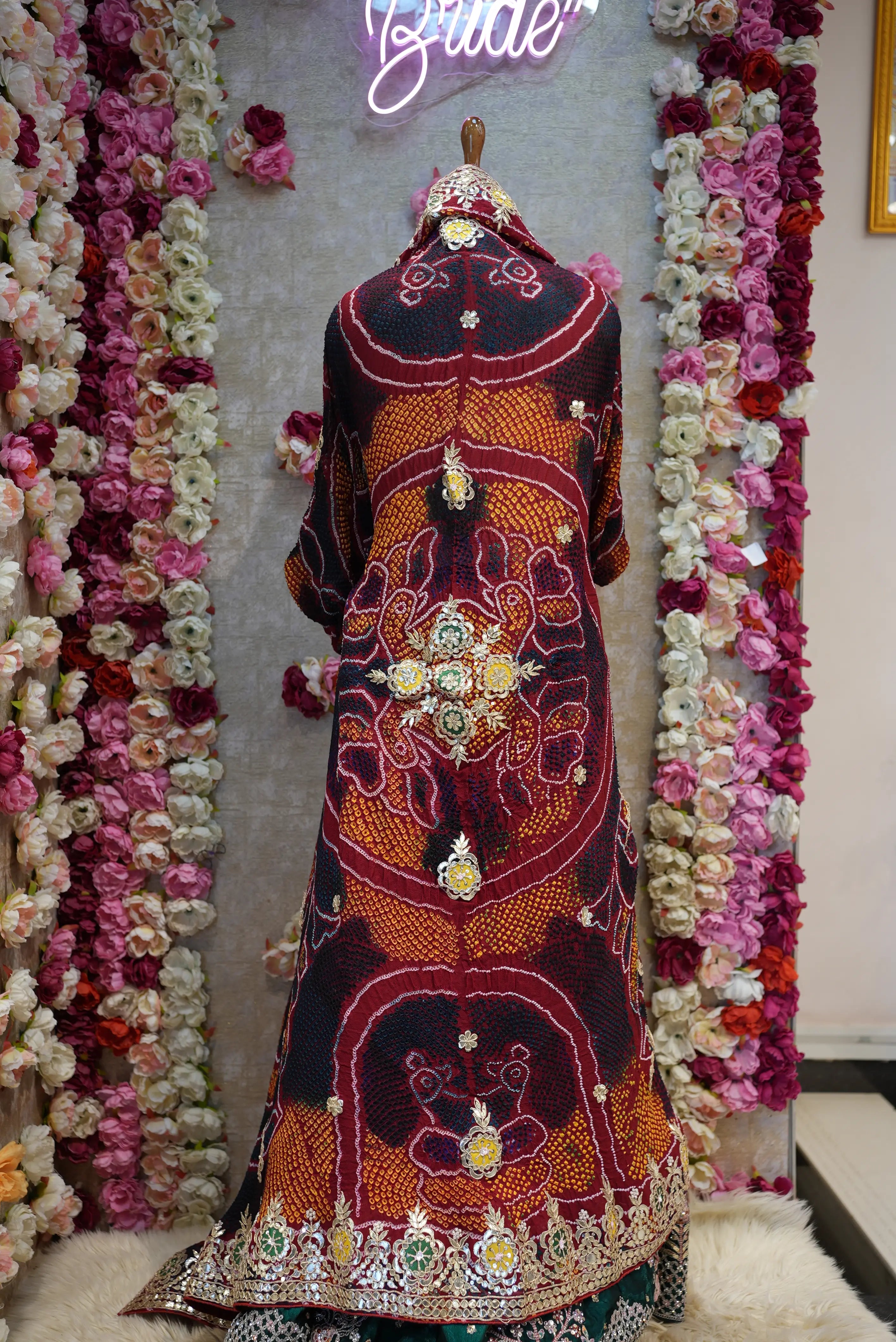 SHEKHAWATI CHUNRI WITH ZERO GOTA PATTI PATCH WORK
