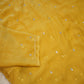 LIGHTWEIGHT PATTERN CHIFFON SAREE WITH HANDWORK & BUTI WORK (WITH BLOUSE) ##SR401