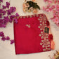 Dola Silk Saree with Sequence and Dori Work ##SR011