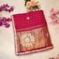 Modal Gajji Silk Saree with Gota Patti Handwork