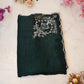 Crunchy Silk Saree with Handwork Border and Pallu buta ##SR017