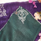 Crunchy Silk Saree with Handwork Border and Pallu buta ##SR017