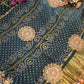 Modal Gajji Silk Saree with Handwork Buta & Zardozi Buti