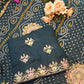 Modal Gajji Silk Saree with Handwork Buta & Zardozi Buti ##SR022