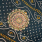 Modal Gajji Silk Saree with Handwork Buta & Zardozi Buti