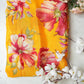 CHINON SAREE WITH FLOWER PRINT & CUTDANA WORK (MARWADI CHAT COLOURS)  ##SR071