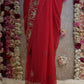 KARWA CHAUTH SPECIAL RAJPUTI SAREE ON GEORGETE FABIRC ##SR0359