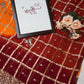 🌟 Elegant Fancy Pila Saree – Hand Work Buta on Viscose Georgette Fabric with Jari Border 🌟 ##SR013