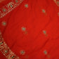KARWA CHAUTH SPECIAL RAJPUTI SAREE ON GEORGETE FABIRC ##SR0359
