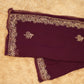 VINTAGE WORK SAREE WITH KASAB & CUTDANA WORK (WITH BLOUSE)     ##SR406