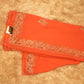 VINTAGE WORK SAREE WITH KASAB & CUTDANA WORK (WITH BLOUSE)     ##SR406