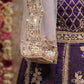 CRUSH TISSUE FABRIC LEHENGA WITH HEAVY FALIR AND HEAVY WORK WITH CONTRAST DUPATTA ##LC025