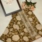 Pure cotton tie work suit with floral print ##SF001