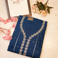 Pure cotton  embroidery suit with dupatta ##SF007