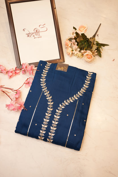 Pure cotton  embroidery suit with dupatta ##SF007