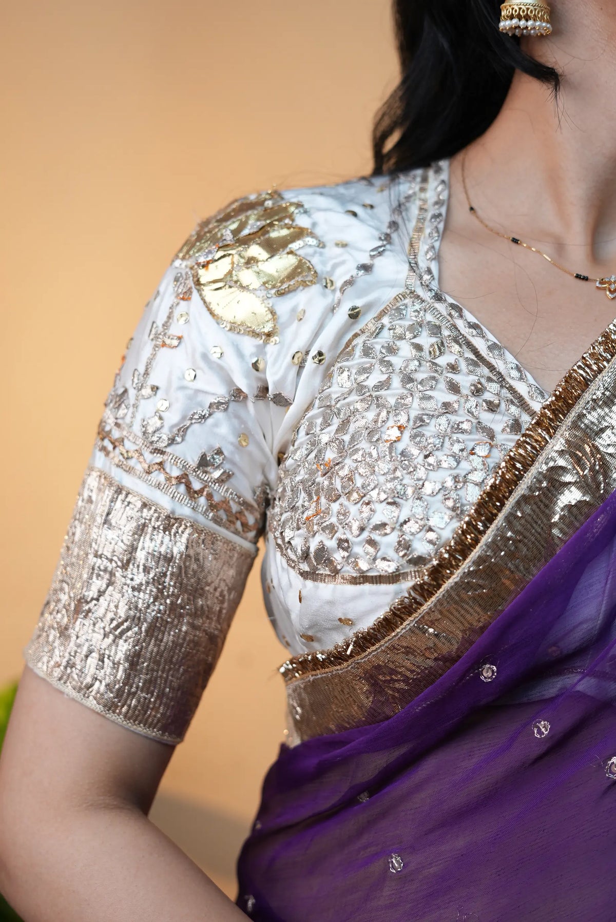 Traditional Rajasthani Kamal Aangi Blouse (PRE-BOOKING ITEM)