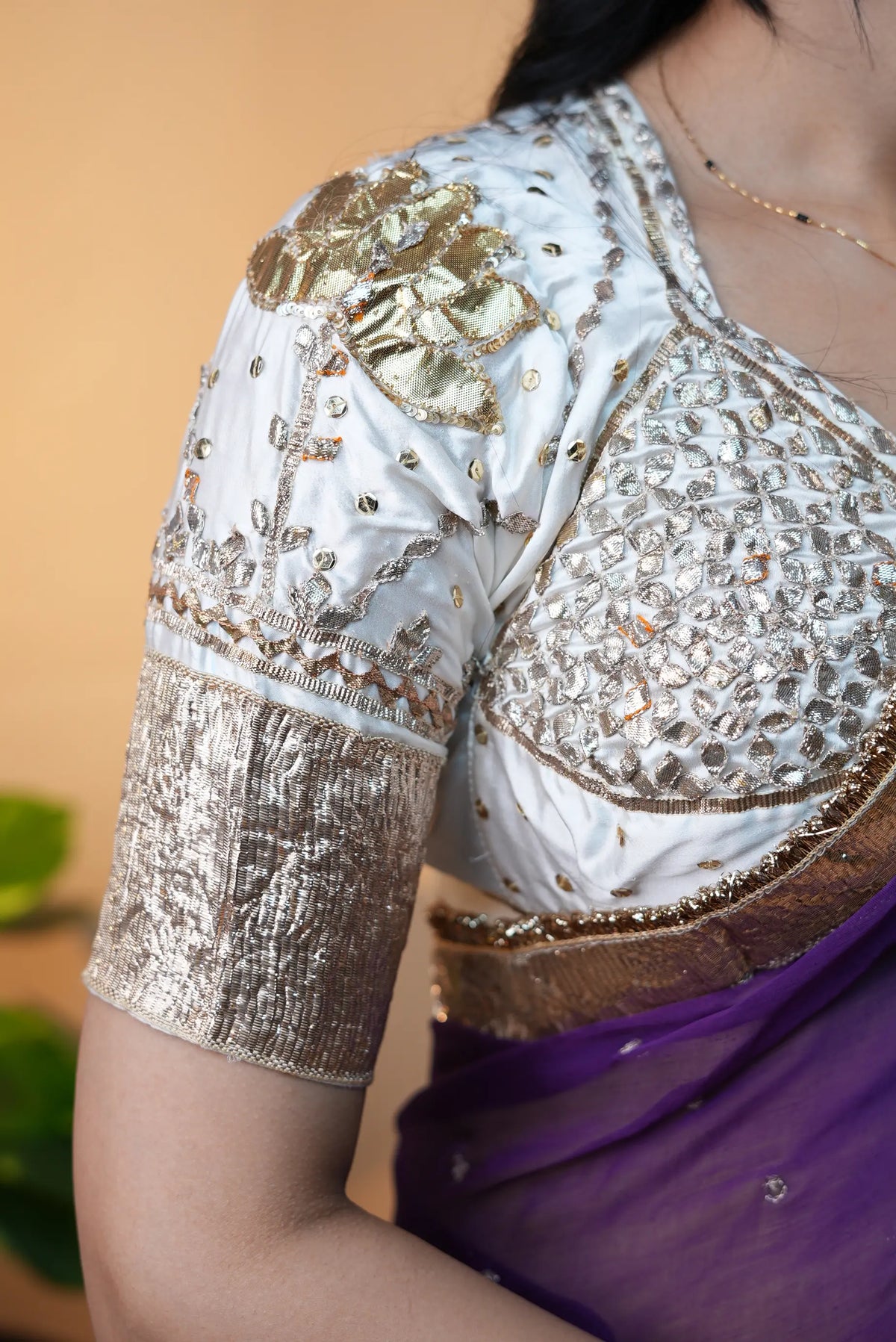 Traditional Rajasthani Kamal Aangi Blouse (PRE-BOOKING ITEM)