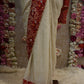 NAVRATRI SPECIAL TISSUE FABRIC SAREE WITH PATOLA DESIGN BORDER & ZARDOSI HANDWORK (WITH BLOUSE) ##SR411
