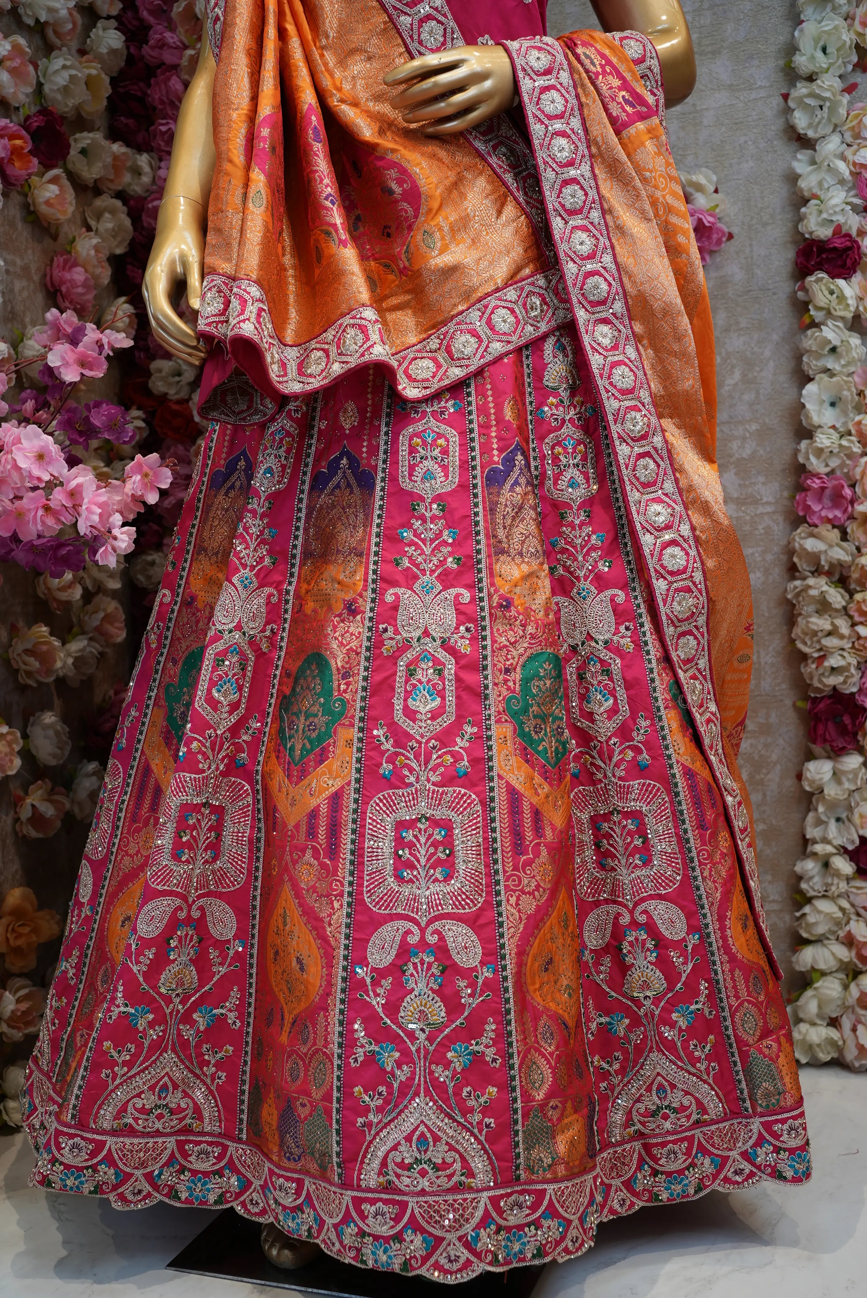 Grand Heritage Lehenga (UNSTITCHED)
