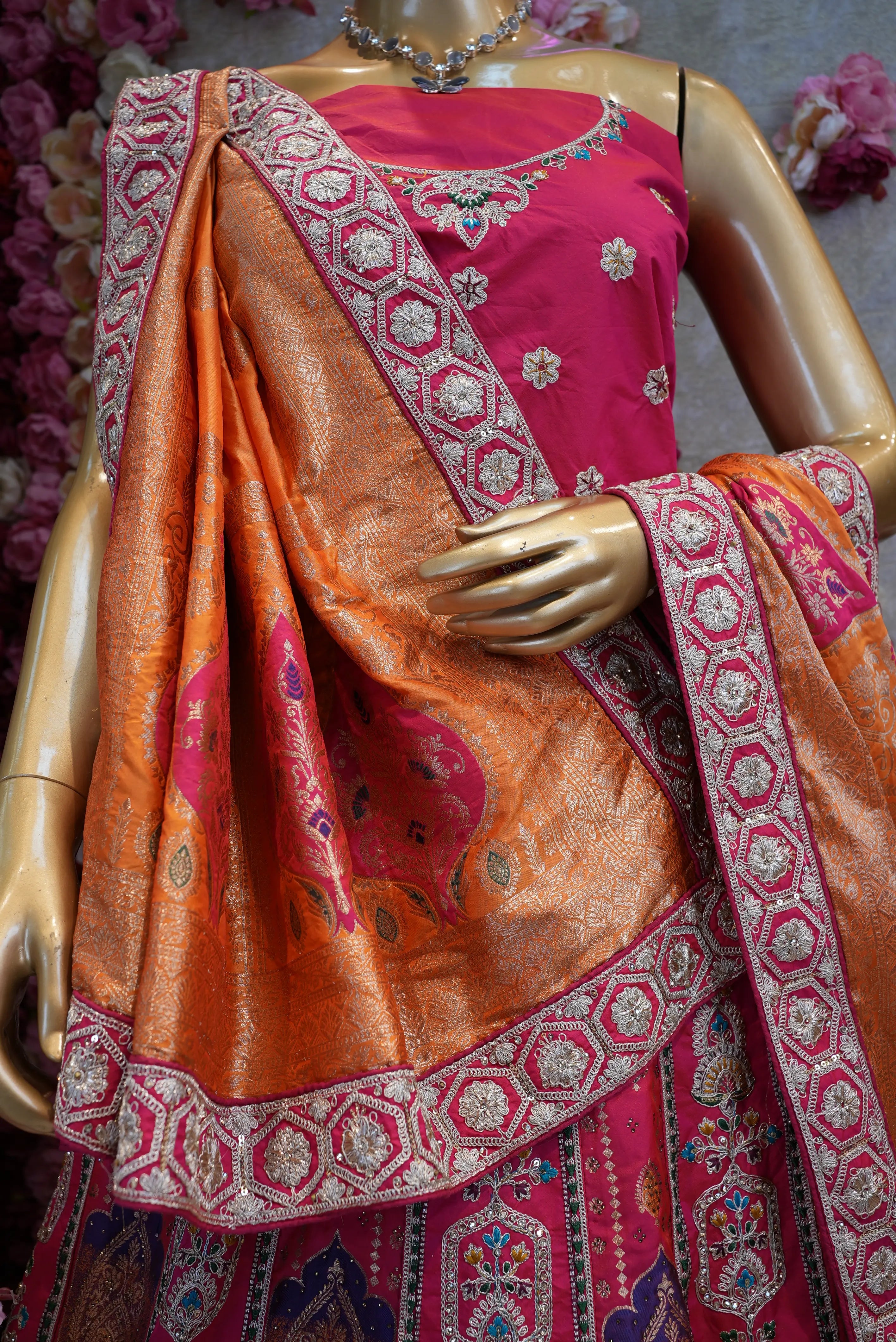 Grand Heritage Lehenga (UNSTITCHED)