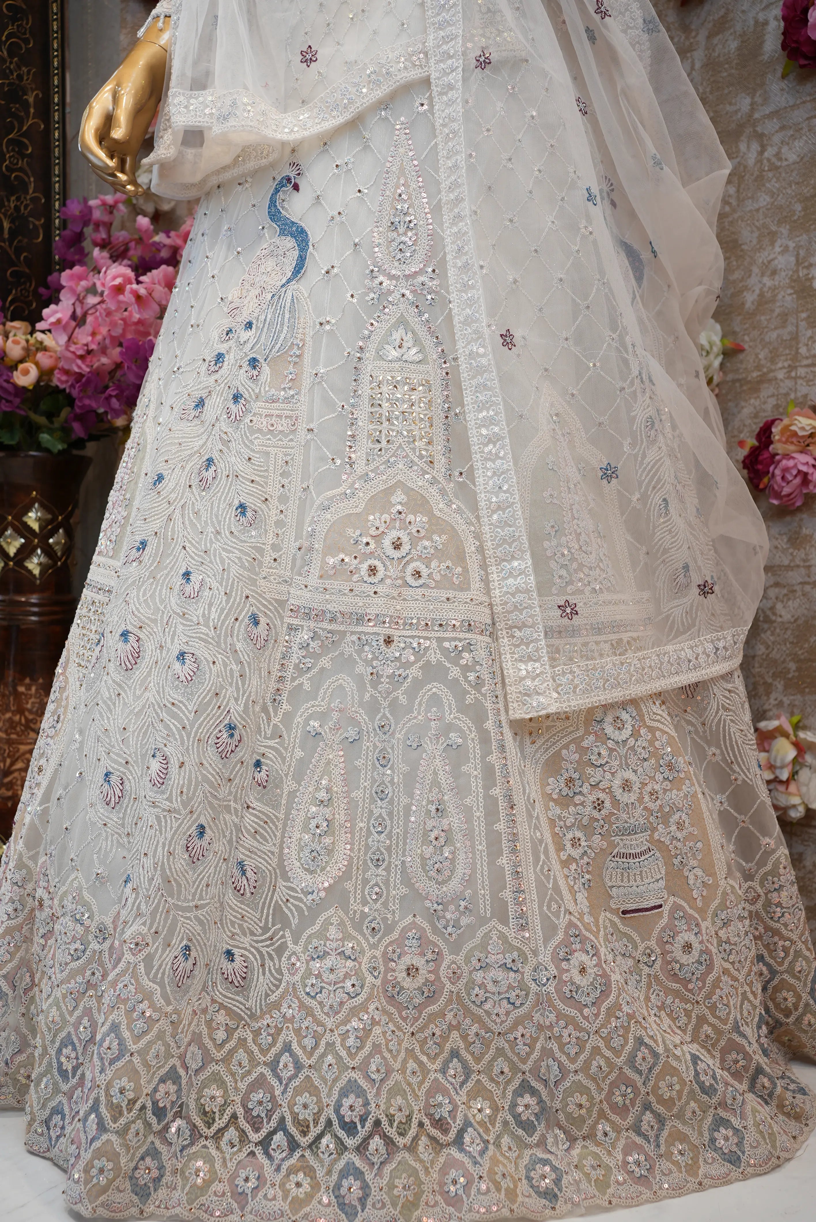 Signature Bridal Couture Lehenga (UNSTITCHED)