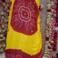 TRADITIONAL RAJASTHANI POMCHA ON PURE OJARIYA FABRIC WITH ZARDOSI AND ZERO GOTA PATTI WORK  (DOUBLE PATT) ##HC05