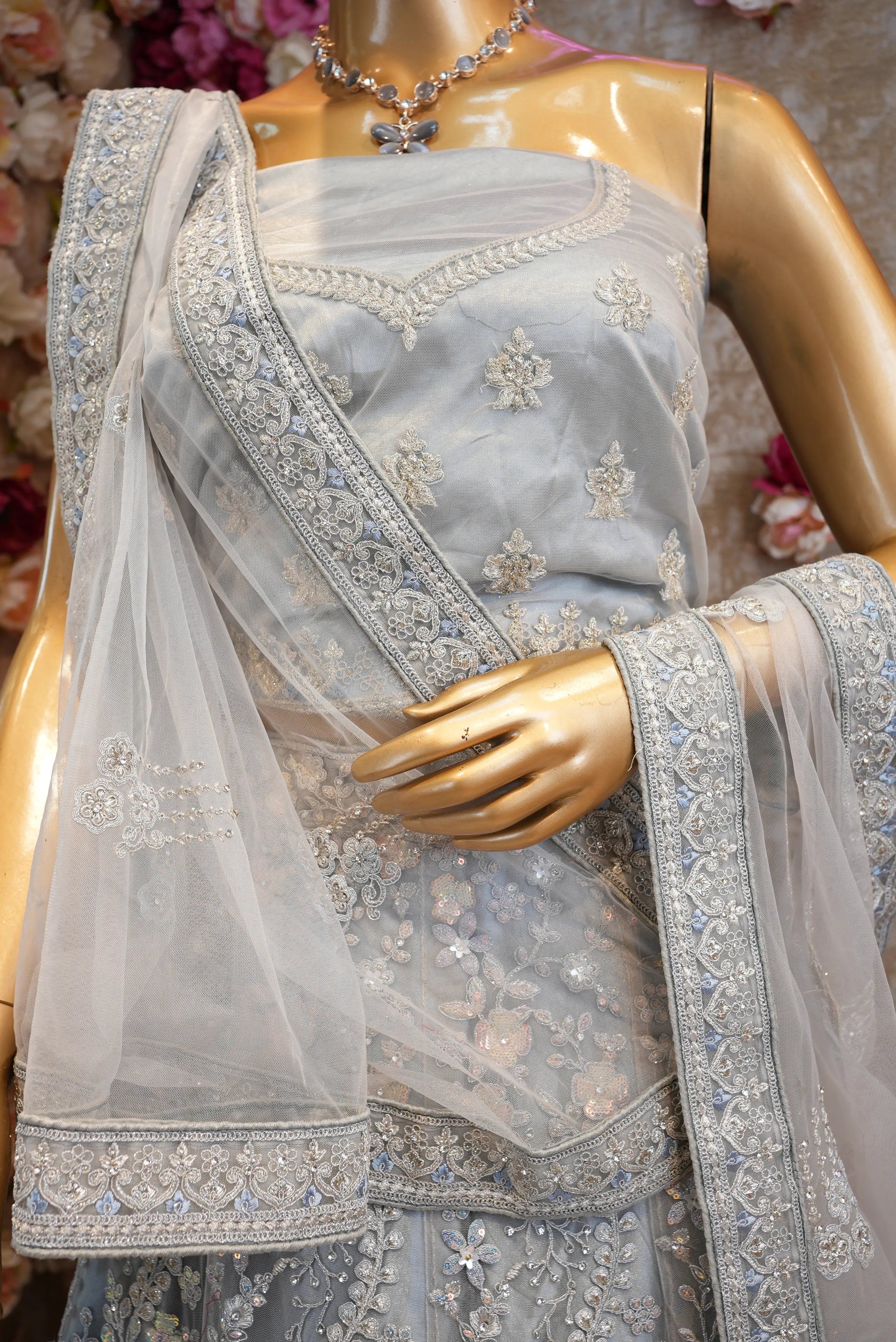 Majestic Masterpiece Lehenga (UNSTITCHED)