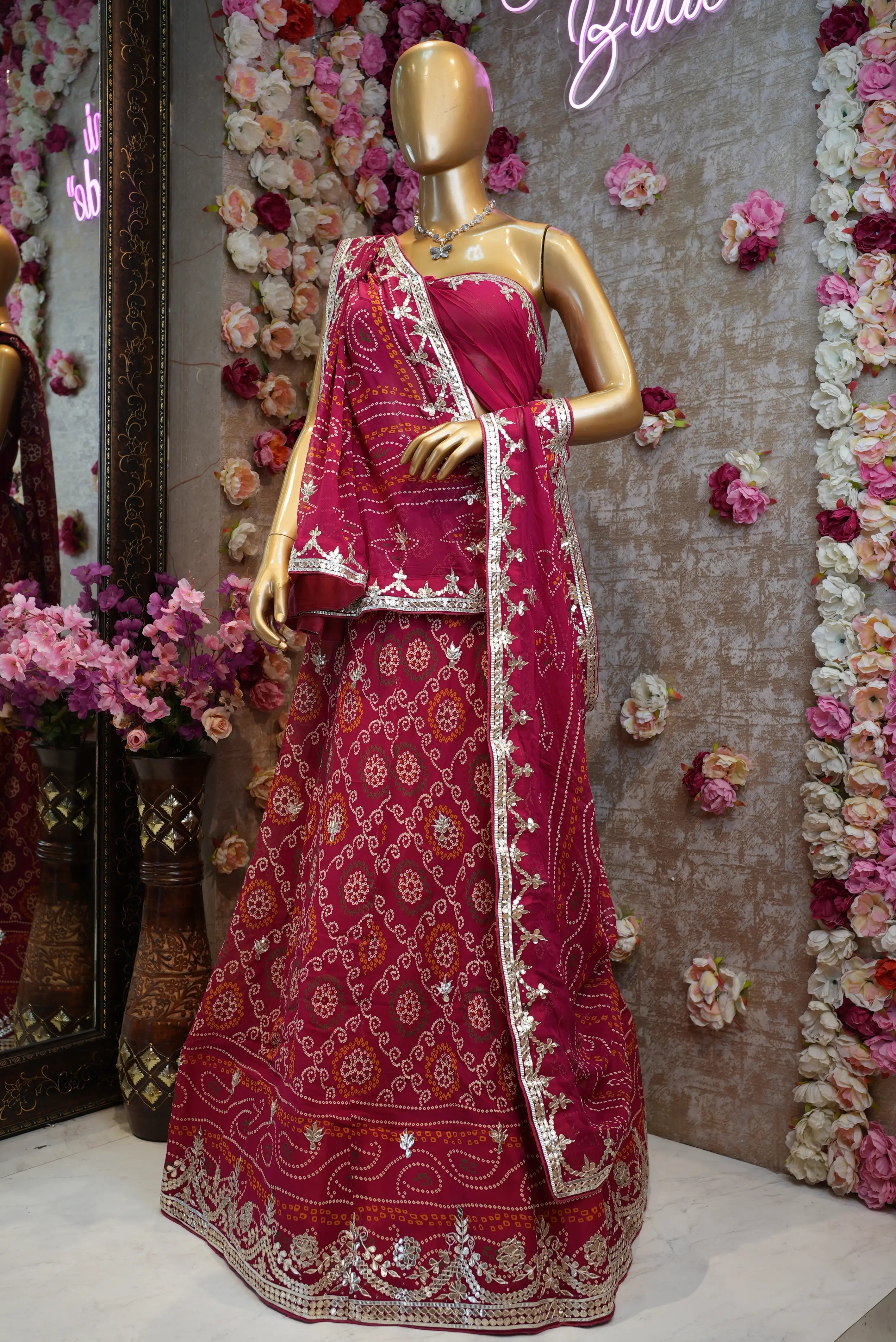 Luxury Bridal Lehenga (UNSTITCHED)