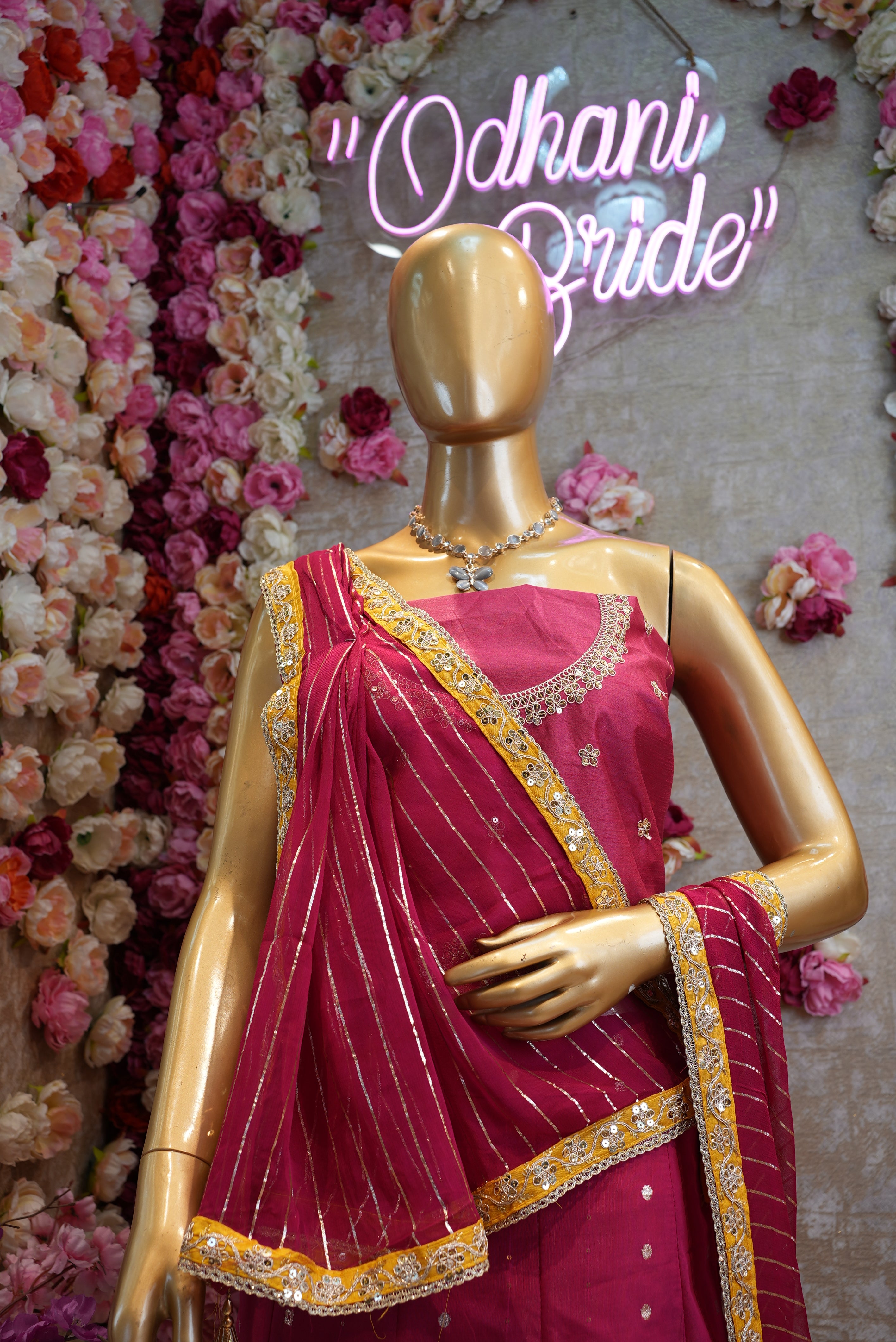 Elegant Party Wear Lehenga (UNSTITCHED)