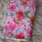 FLOWER PRINT ON CHIFFON FABRIC DAILY WEAR SAREE (WITHOUT BLOUSE) ##SR0173