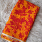 FLOWER PRINT ON CHIFFON FABRIC DAILY WEAR SAREE (WITHOUT BLOUSE) ##SR0173