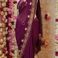 FESTIVAL SPECIAL RAJPUTI SAREE ON CHAMUNDA CHIFFON FABRIC (WITH CONTRAST GREEN BLOUSE)  ##SR0369