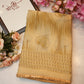 Georgette synthetic fabric saree with foil print ##031
